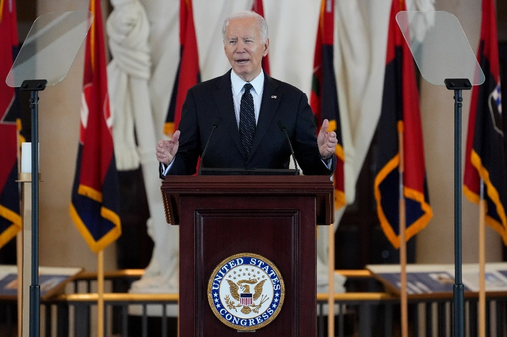 Biden promises to combat the “ferocious” rise of anti-Semitism
