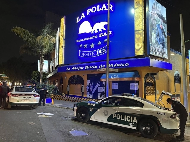 Perspectiva del restaurante La Polar, ubicado en la alcaldía Cuauhtémoc. Foto José Antonio López