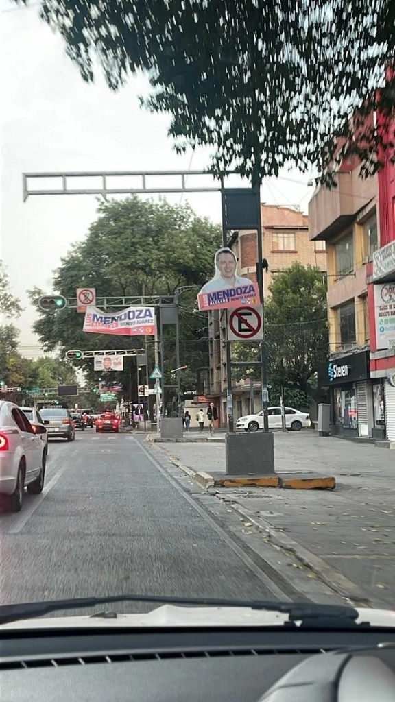 En BJ fueron colocados más de 30 mil bustos con la imagen de Luis Mendoza, candidato del PAN a la alcaldía. Foto Proporcionada por el equipo de campaña de Lety Varela
