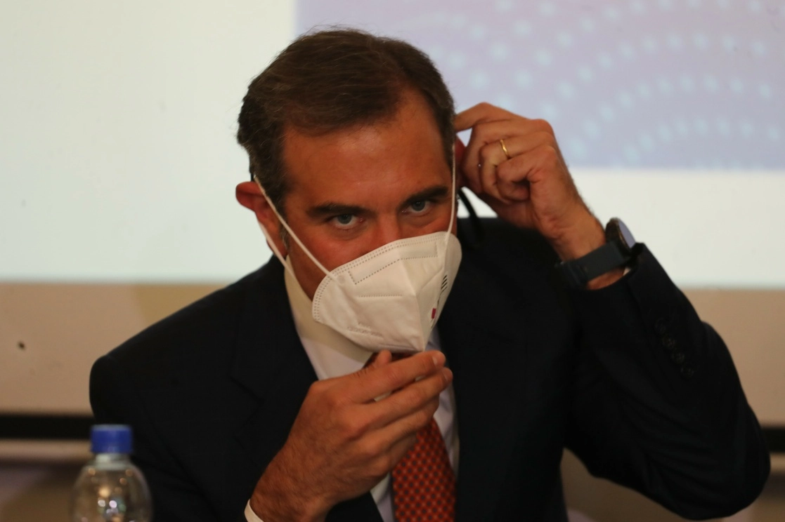 Lorenzo Córdova, consejero presidente del INE. Foto Roberto García Ortiz