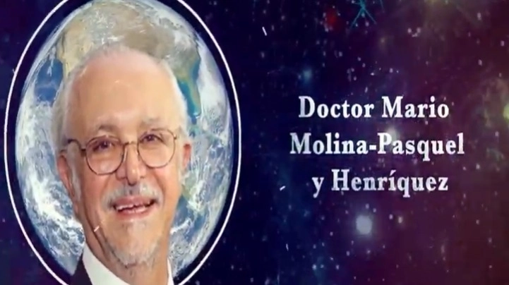 Imagen tomada de la transmisión del homenaje, a través de UNAM Global TV 