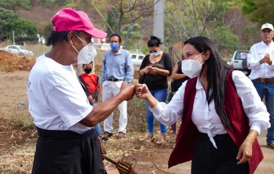Michelle Núñez Ponce, candidata de Morena a la presidencia municipal de Valle de Bravo. Foto La Jornada