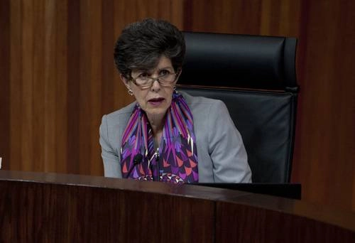 La magistra Janine Otálora en imagen de archivo. Foto Cristina Rodríguez 