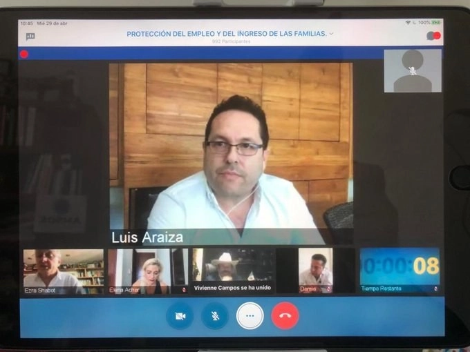 Luis Humberto Araiza López, secretario de Turismo de BCS y presidente de la Asetur. Foto @Araizal

