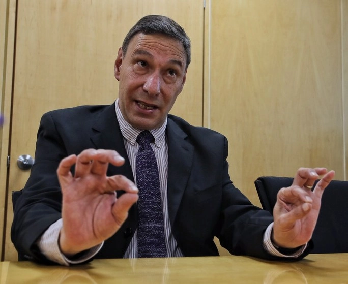 Abraham Vela, presidente de la Consar. Foto Marco Peláez