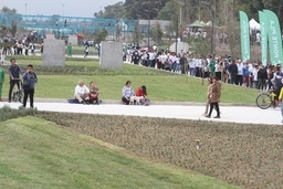 El Parque Lineal fue inaugurado apenas en enero de 2020. Foto María Luisa Severiano/ archivo