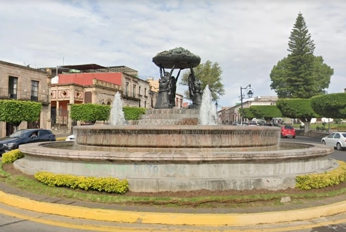 Colectivos protestaron en Las Tarascas, en Morelia, Michoacán, para exigir castigo para el feminicida de Jazmín Heredia. Foto tomada de Google Maps / Archivo