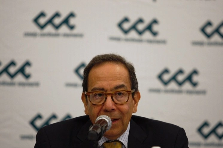 Carlos Salazar Lomelín, presidente del Consejo Coordinador Empresarial. Foto Cristina Rodríguez / Archivo