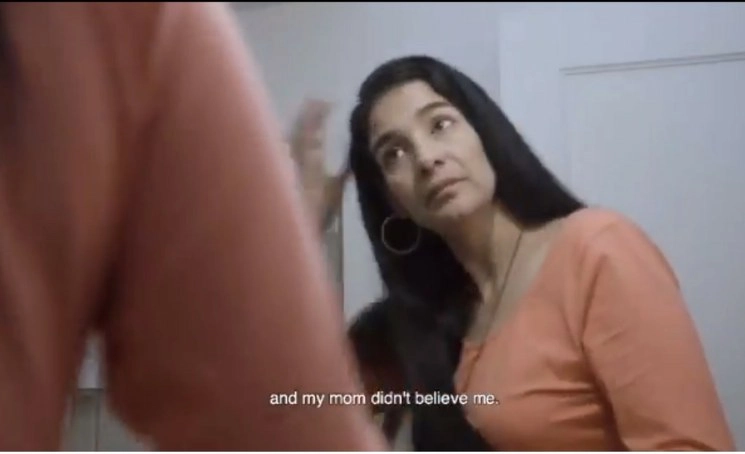 Zoilamérica Ortega en fotograma del documental
