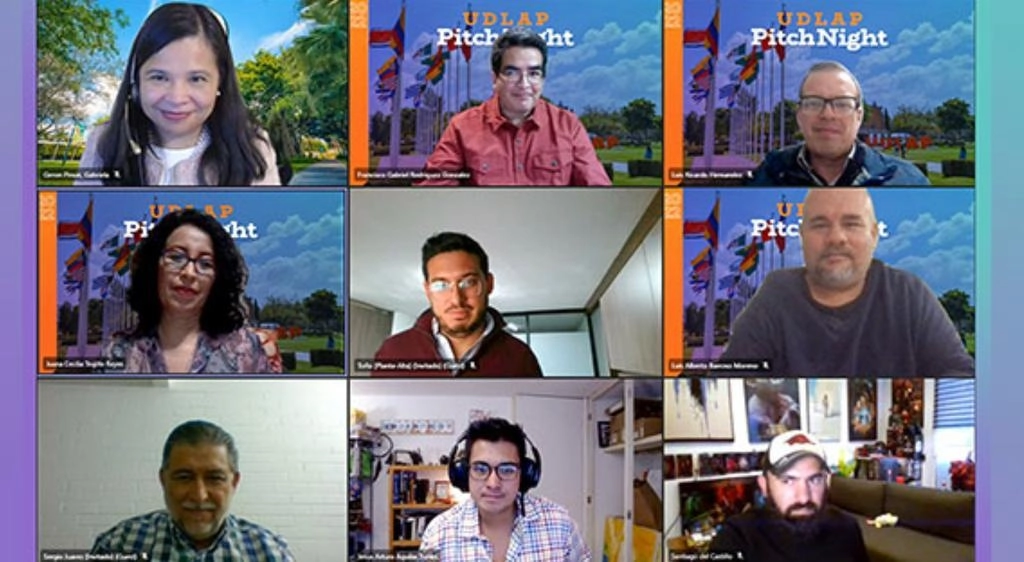 Captura del Udlap Pitch Night.