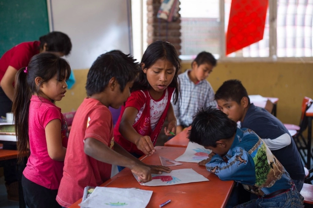 El proyecto de Conafe para llevar internet a escuelas en zonas rurales, fue reconocido por organismo internacionales. Foto Cuartoscuro / Archivo