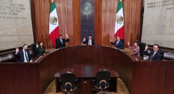 Los sala superior realizará este miércoles una sesión virtual privada. Foto tomada del twitter de @TEPJF_informa