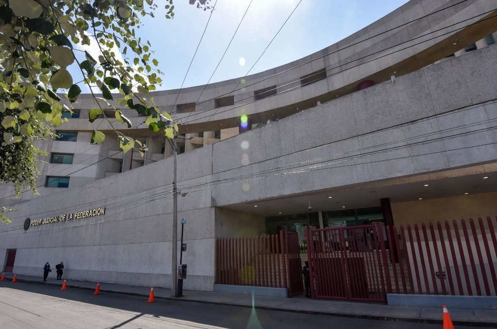 Aspecto de la fachada de los Juzgados de Distrito en Materia Penal Federal con sede en Toluca, estado de México. Foto Cuartoscuro 