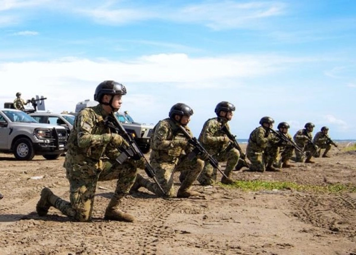 Elementos de la Armada de México. 