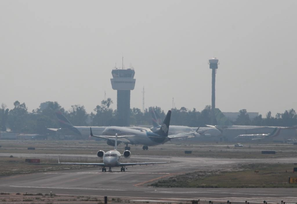 El Aeropuerto Internacional de la Ciudad de México. Foto Alfredo Domínguez / Archivo