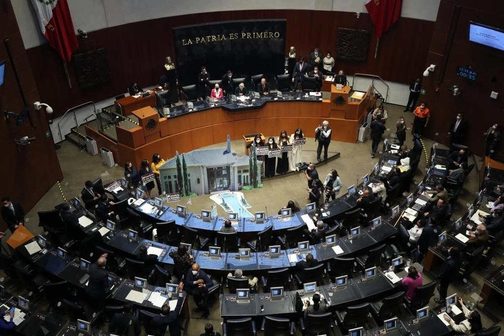 El Senado de la República en la Ciudad de México. Foto María Luisa Severiano / Archivo