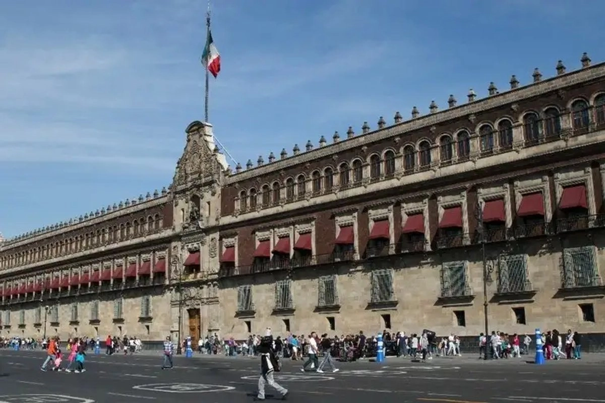 Aspecto de Palacio Nacional. 