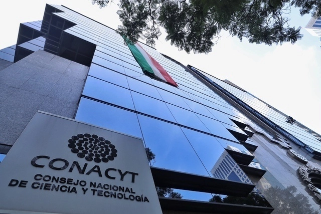 Instalaciones del Conahcyt en la Ciudad de México. Foto Marco Peláez / Archivo 