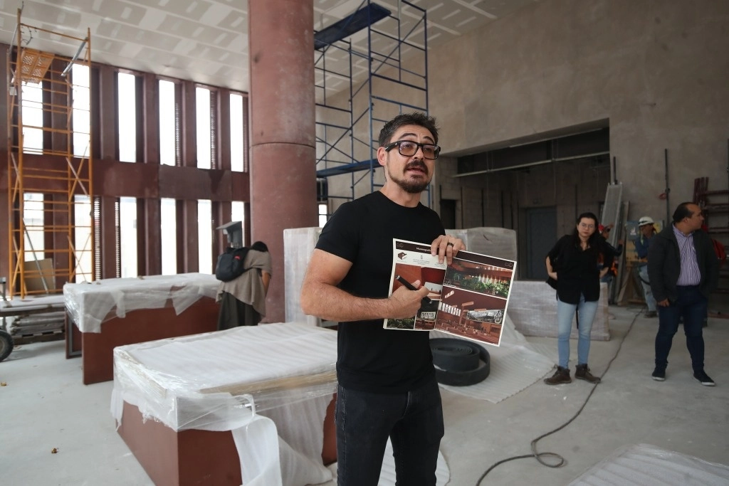 El titular de la Sedatu, Román Meyer, en imagen del 15 de agosto de 2024. Foto Yazmín Ortega Cortés