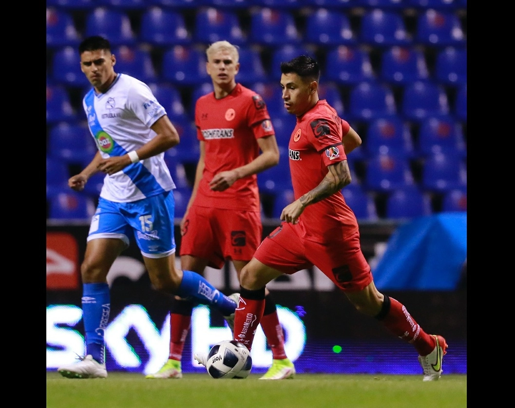 Puebla derrotó por la mínima a los Diablos Rojos del Toluca, en la jornada 17 del futbol mexicano, Foto Tomada del Twitter @TolucaFC  