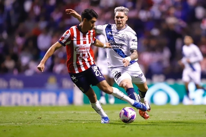 Con la derrota, Chivas se ubica en la séptima posición de la tabla de Liga MX. Foto tomada de la cuenta de X @LigaBBVAMX