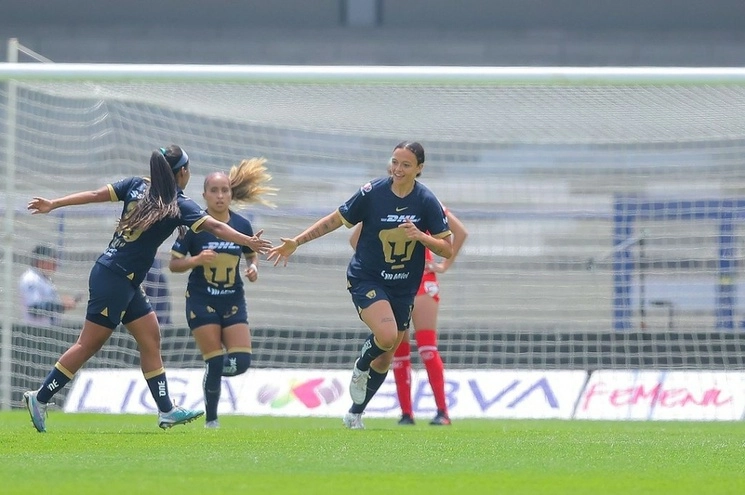 Las felinas suman cinco victorias de local en seis partidos y por el momento están en la sexta posición y con altas posibilidades de ingresar a la liguilla. Foto @pumasfemenil