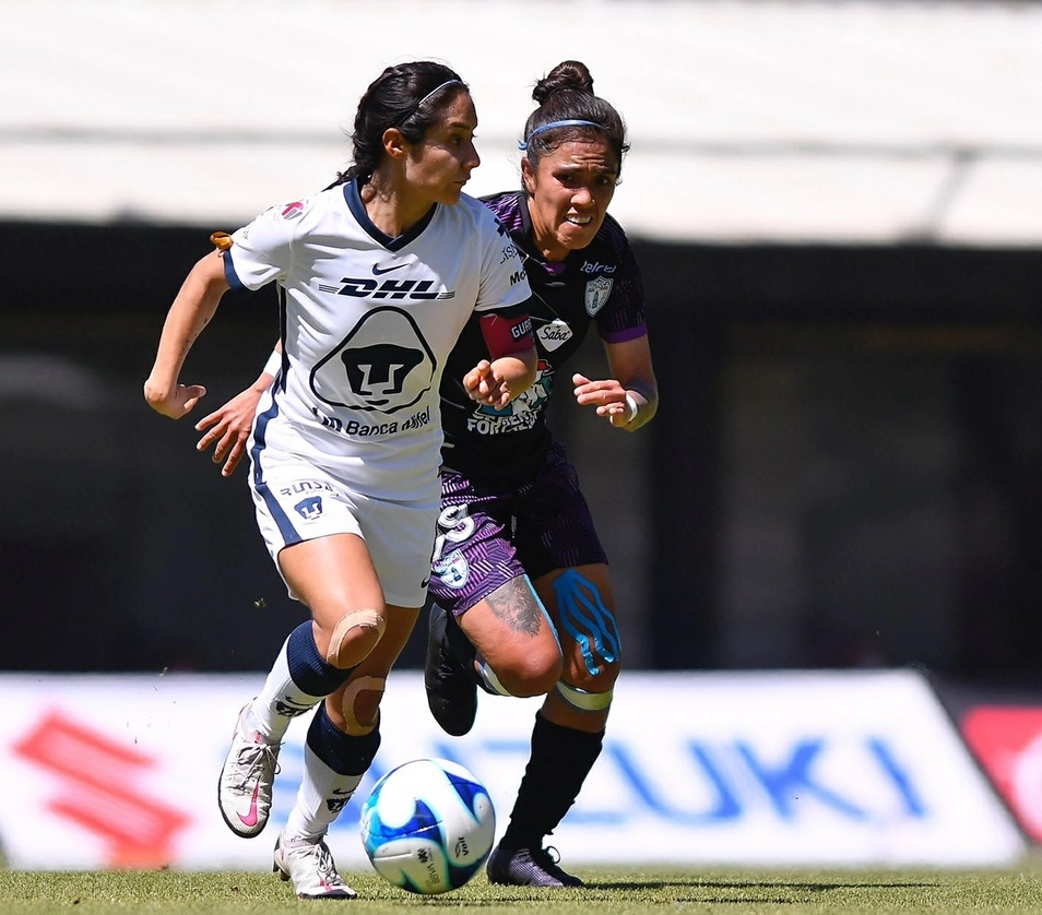La escuadra universitaria ya suma 19 puntos en el Guardianes 2021 y se mantiene en la cima del torneo. Foto Twitter @PumasMX
