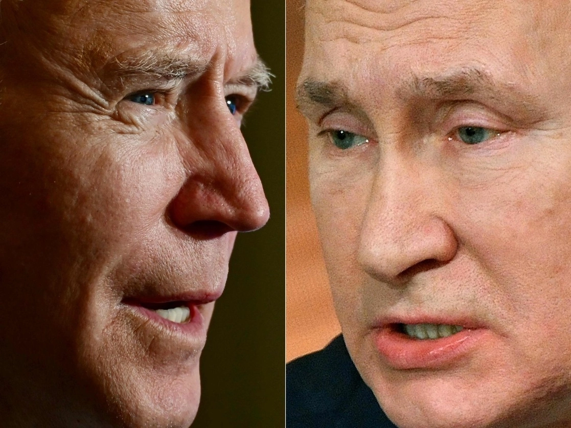 El presidente de Estados Unidos, Joe Biden, aseguró que piensa que su par ruso, Vladimir Putin, es un “asesino”, y advirtió que “pagará las consecuencias”. Fotos Afp / Archivo