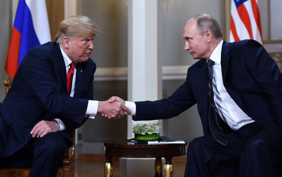 La última vez que Donald Trump y Vladimir Putin se encontraron en persona fue en Helsinski, Finlandia, el 16 de julio de 2018. Foto 