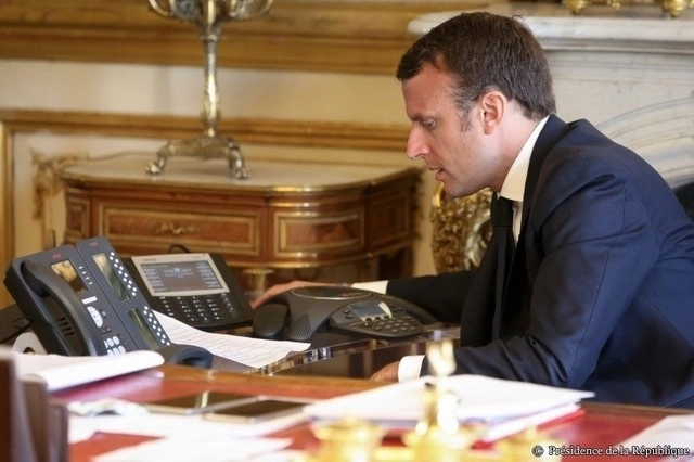El presidente francés Emmanuel Macron propuso una cumbre para tratar el tema de la crisis en Ucrania. Foto Europa Press