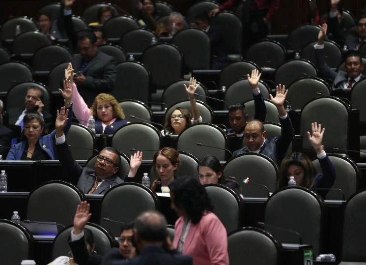 Sesión ordinaria en la Cámara de Diputados. Foto LA JORNADA/José Antonio López