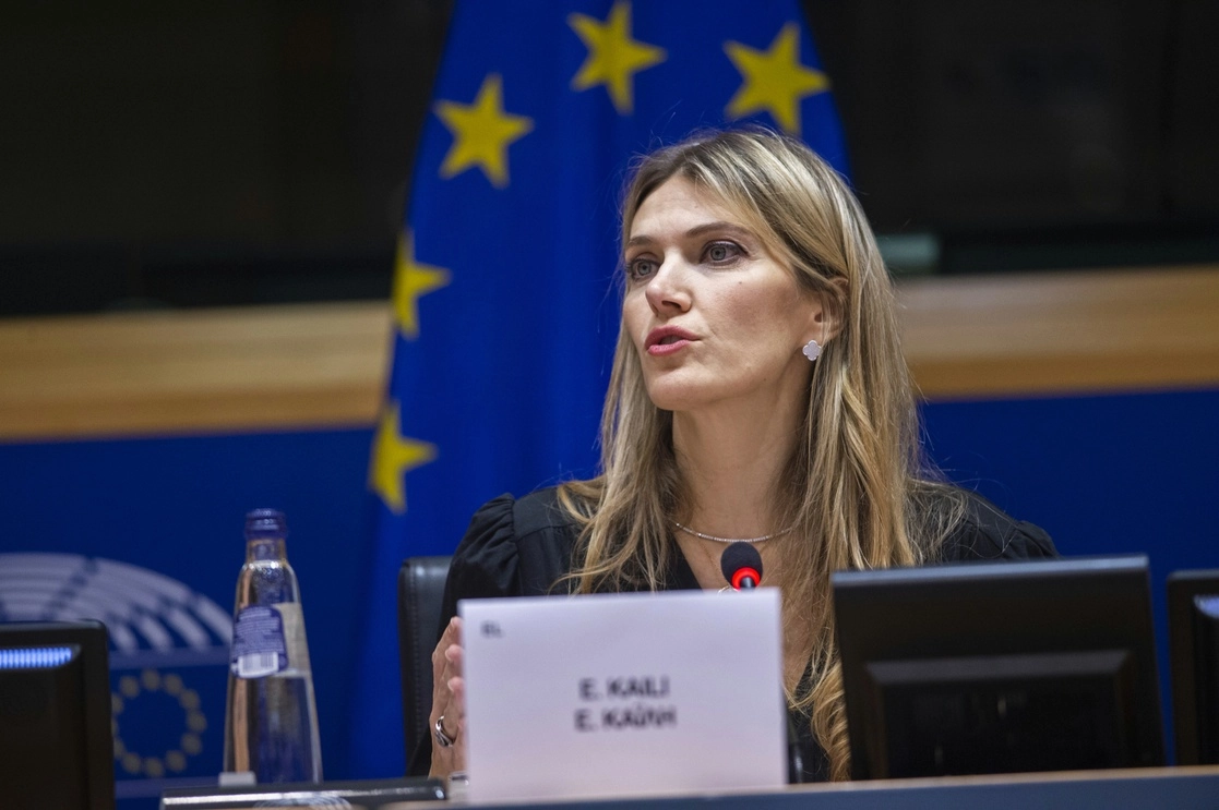 Eva Kaili, eurodiputada griega que es investigada por corrupción junto a otros legisladores del Parlamento Europeo. Foto Europa Press