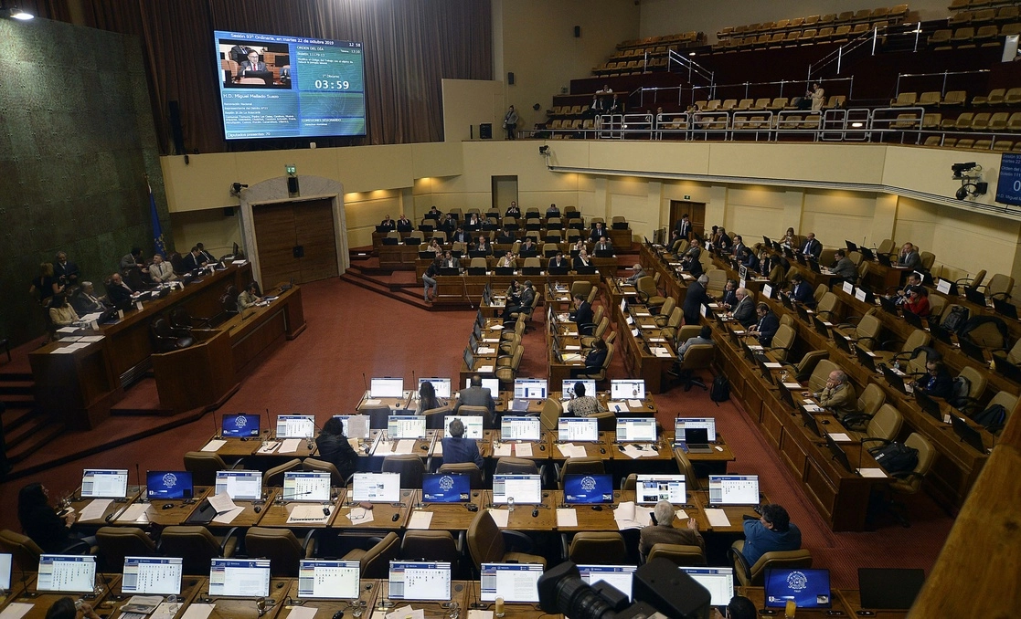 En imagen de 2019, sesión de la Cámara de Diputados de Chile. Foto Europa Press