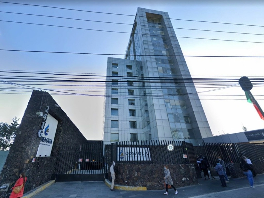 Sede de la Conagua, en la Ciudad de México. Imagen tomada de Google Street View / Archivo