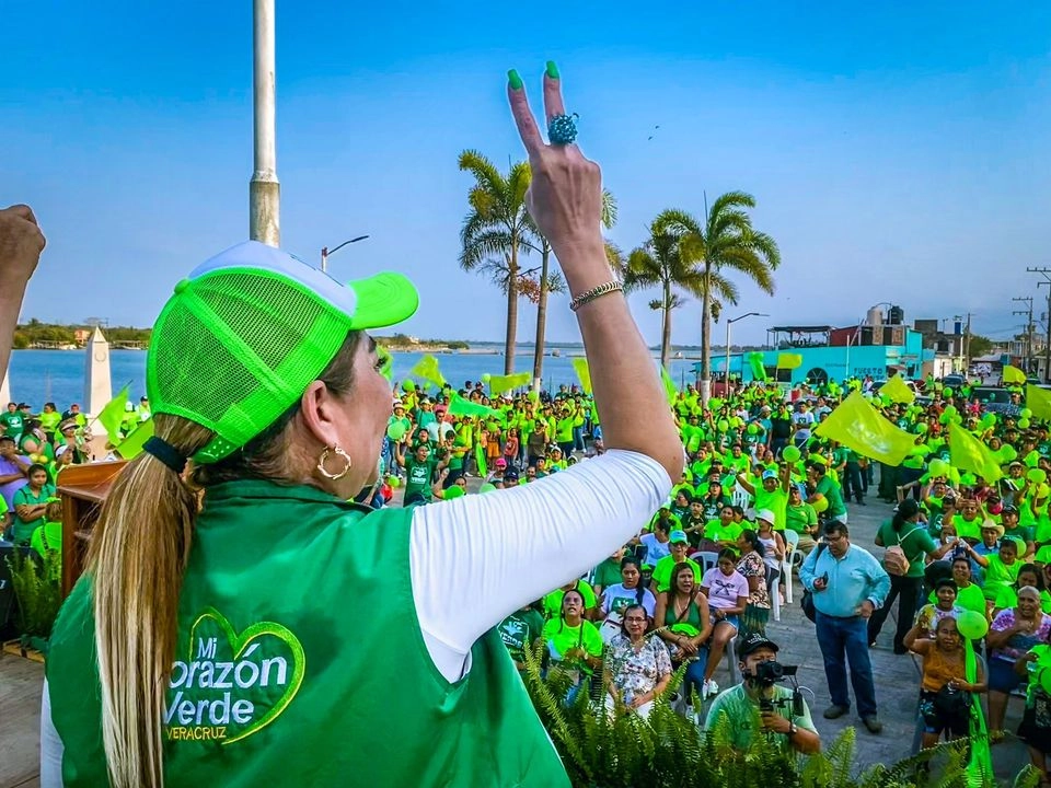 Por su parte, el PVEM Veracruz lamentó que continúen los actos de violencia durante las campañas políticas actuales en el estado de Veracruz. Foto 