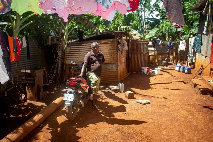 Una colonia francesa en la isla de Mayotte. Foto Afp