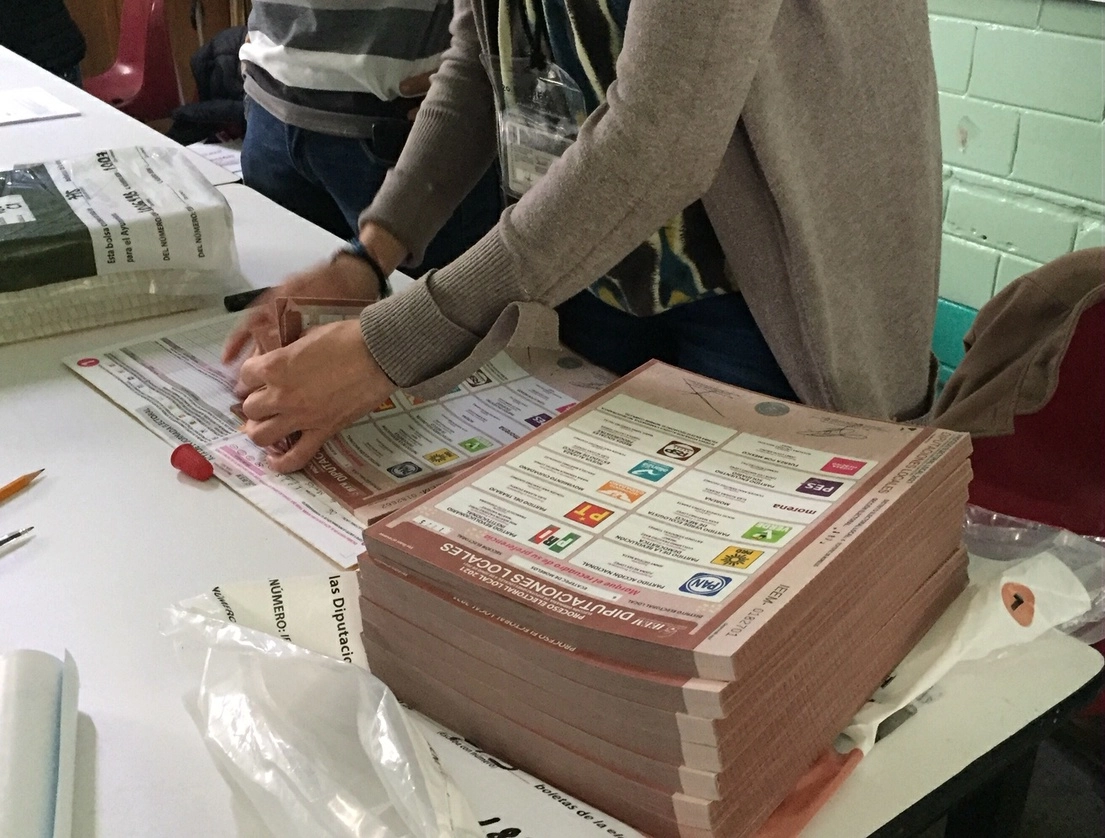 Los partidos que perderán su registro en Ciudad de México obtuvieron menos sufragios que los votos nulos, que fueron 124 mil 774. Foto Guillermo Sologuren / Archivo  
