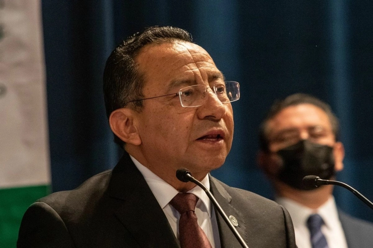 El magistrado Rafael Guerra Álvarez fue elegido por un nuevo periodo al frente del Tribunal Superior de Justicia del Poder Judicial de la Ciudad de México. Foto