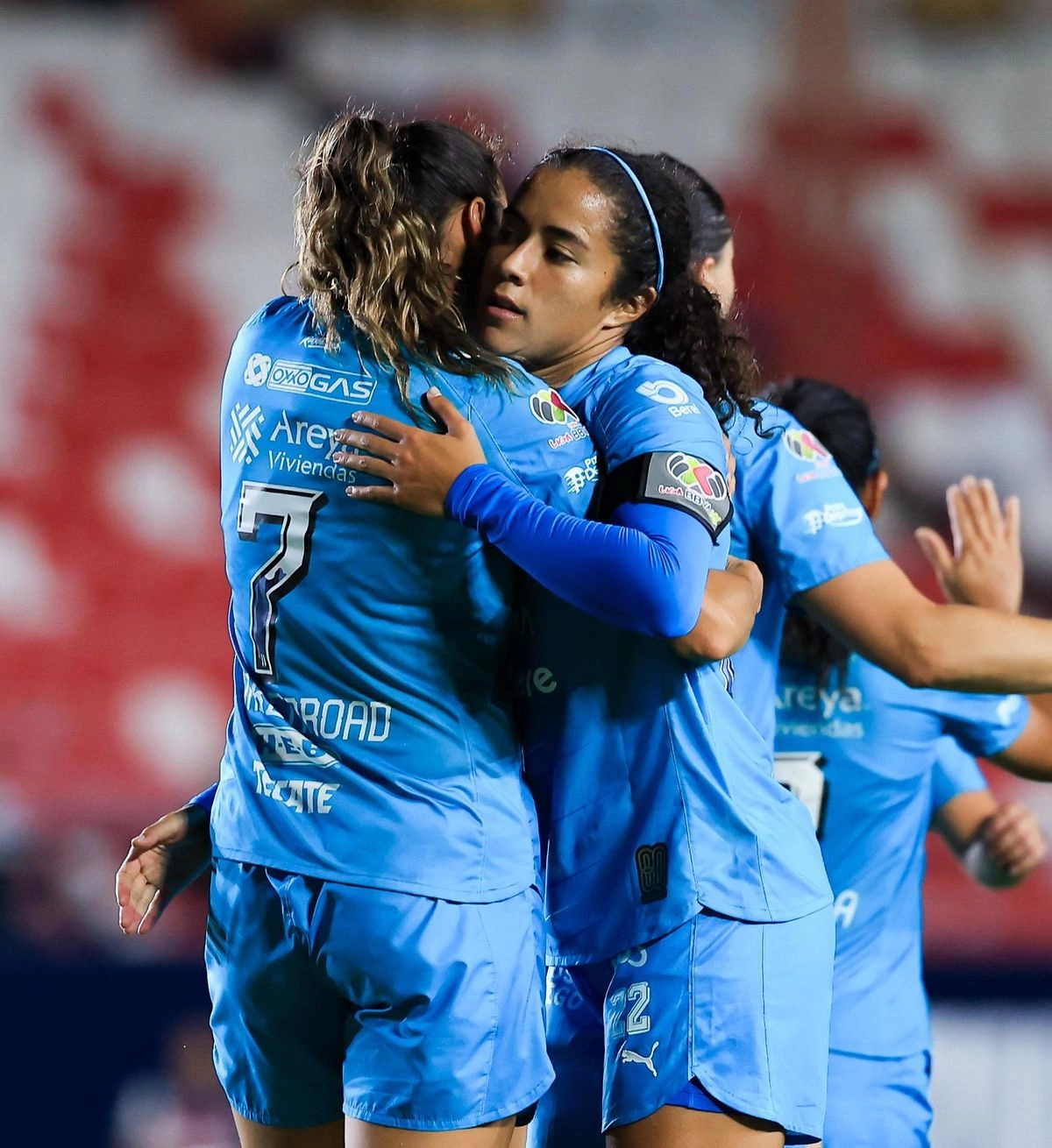 Las dirigidas por Amelia Valverde se mostraron ofensivas desde los primeros minutos del encuentro ante un San Luis inoperante en el área rival. Foto tomada de la cuenta de X

