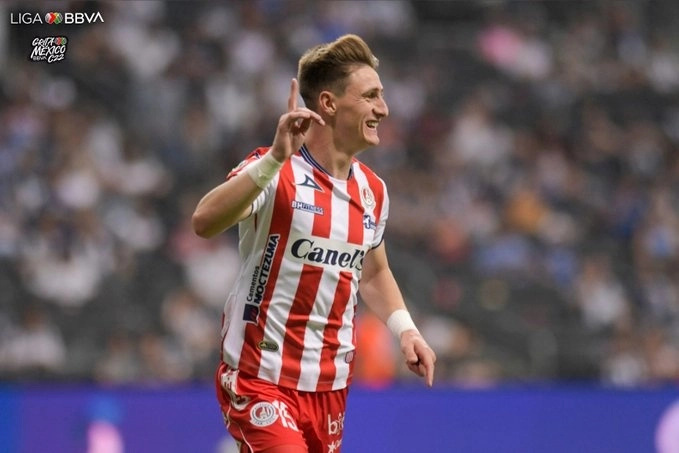 Con gol y asistencia de Facundo Waller el Atleti logró el empate previo a los penales. Foto @LigaBVVAMX
