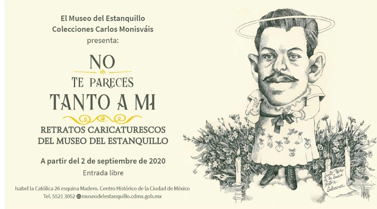 El Museo del Estanquillo Colecciones Carlos Monsiváis reabrió sus puertas con una exposición dedicada a la caricatura en México. Imagen tomada del Facebook del museo