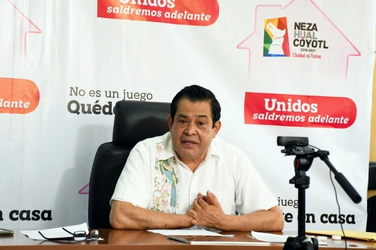 El presidente municipal Juan Hugo de la Rosa García señaló que el anuncio emitido por el gobierno del estado de México sobre la reapertura, es una buena noticia para la economía y la recreación. Foto La Jornada