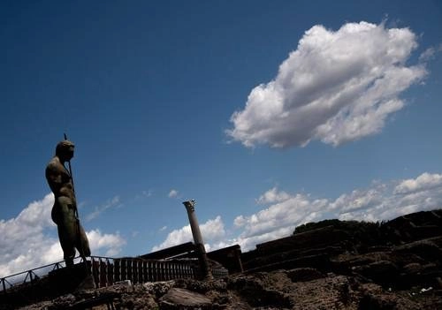 Las ruinas de Pompeya recibieron a casi 4 millones de personas en 2019. Foto Afp