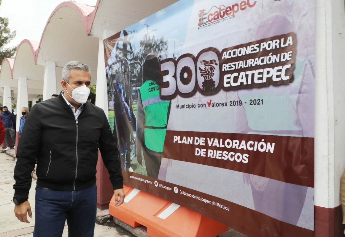 El gobierno de Ecatepec anunció la reactivación del programa de préstamo y recarga de tanques de oxígeno para pacientes Covid-19. Foto La Jornada