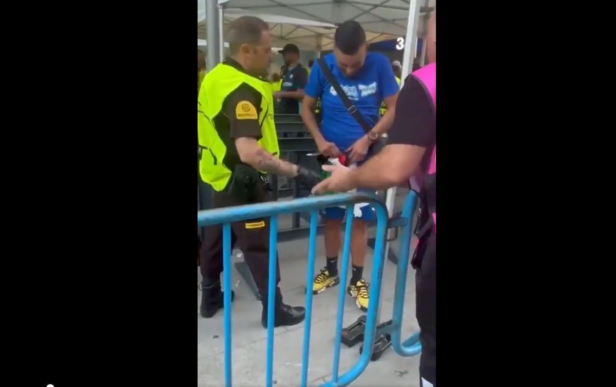 Captura de pantalla del video que circula en 