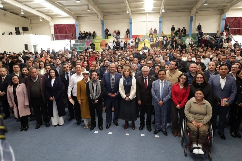 La titular de la Secretaría de Ciencia encabezó los trabajos en Hidalgo. Foto Ricardo Montoya