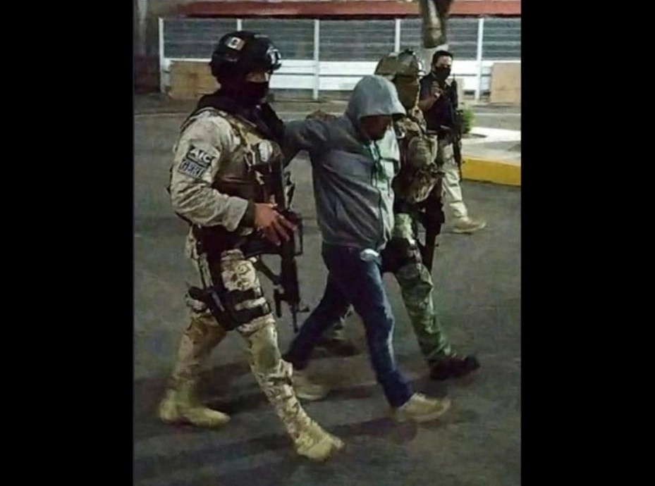 José Antonio Yépez, ‘El Marro”, fue detenido el 2 de agosto de 2020 en operativo conjunto entre fuerzas estatales y federales. Foto tomada del Twitter de @FGEGUANAJUATO / Archivo