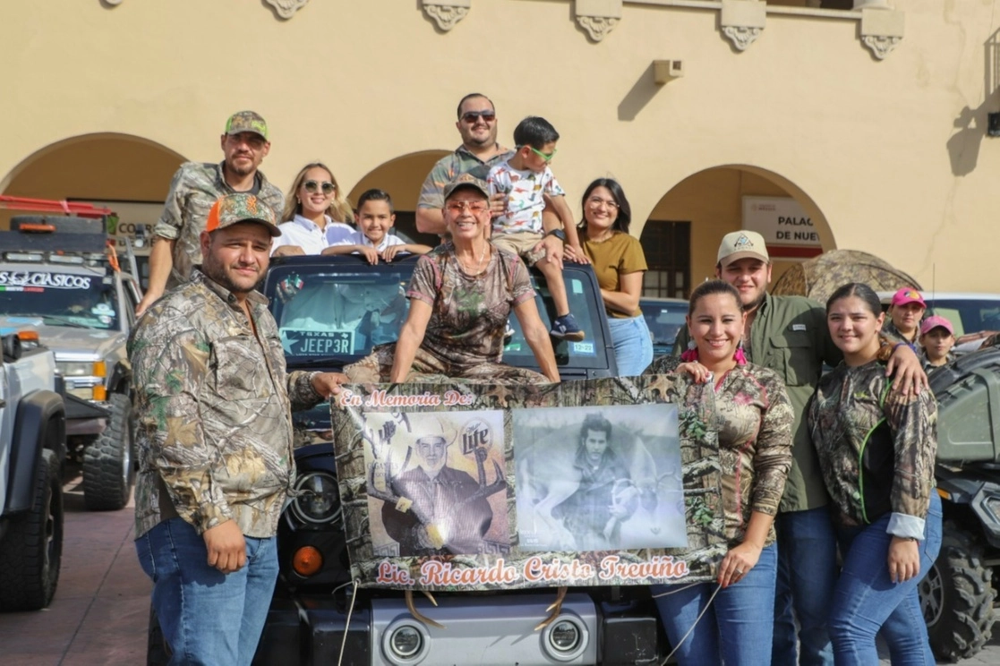 Participación de cazadores en el desfile cinegético de Nuevo Laredo, Tamaulipas. Foto Carlos Figueroa