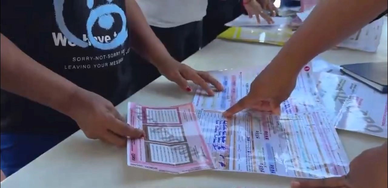 Captura de pantalla de un video difundido este sábado en la cuenta de X del