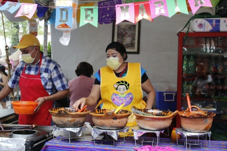 En la Feria del Taco se ofrecerá a la población un amplio menú de platillos representativos de varios estados del país. Foto cortesía alcaldía Tlalpan